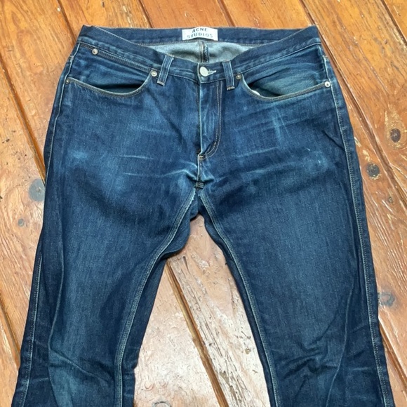 Acne studios max new raw denim jeans 32/34 - Picture 2 of 6
